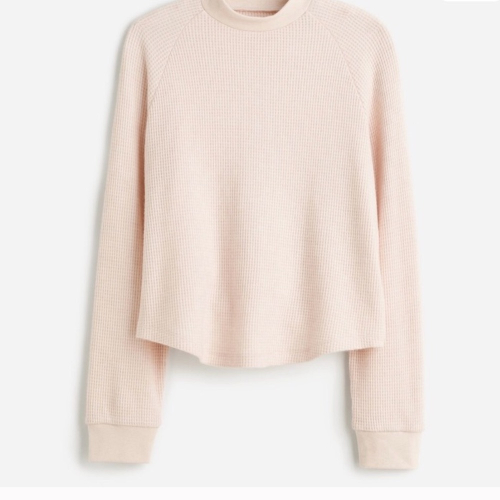 Madewell Women's Light Pink Crew Neck Sweater